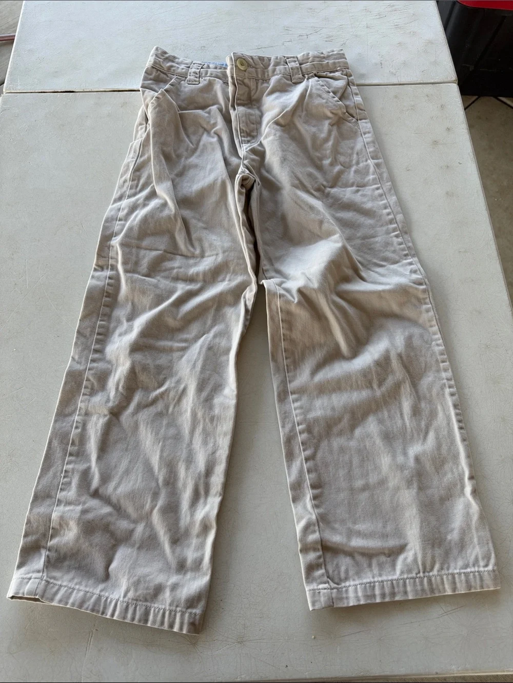 Gymboree Girls Light Tan Straight Chinos